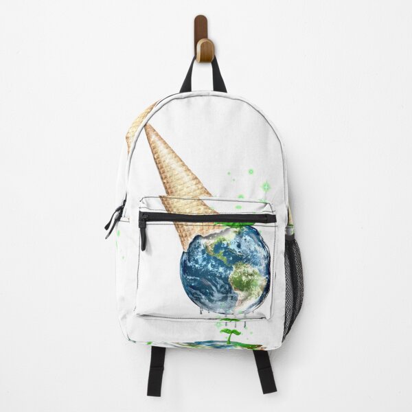 Item preview, Blue Green Earth Planet Ice Cream Melting Plant designed and sold by Jolly-Yosei.