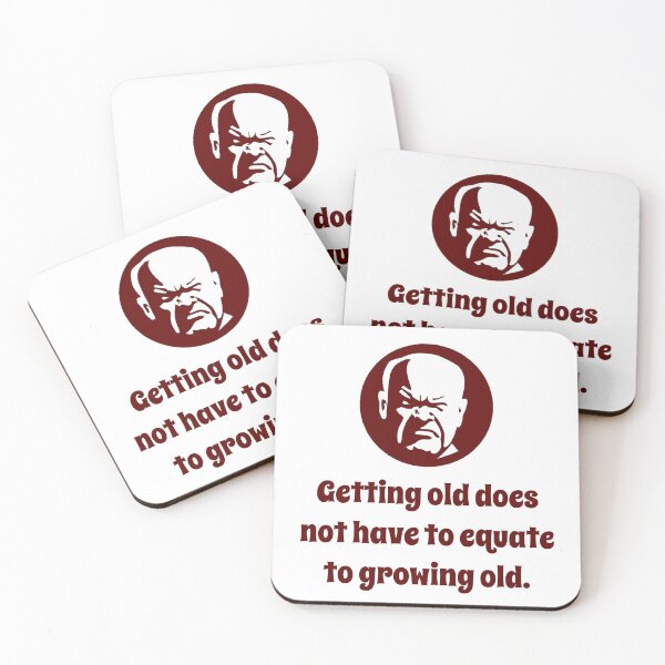 Item preview, Getting Old Does Not Equate - Wisdom designed and sold by CrankyOldDude.