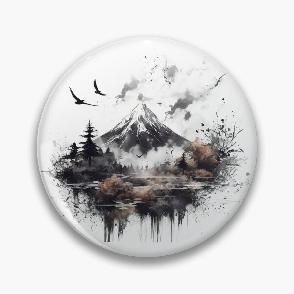 Artikelvorschau, Mountain Landscape entworfen und verkauft von Hikiversity.