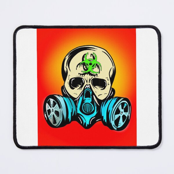 Item preview, Skull and Gasmask designed and sold by Area111Art.