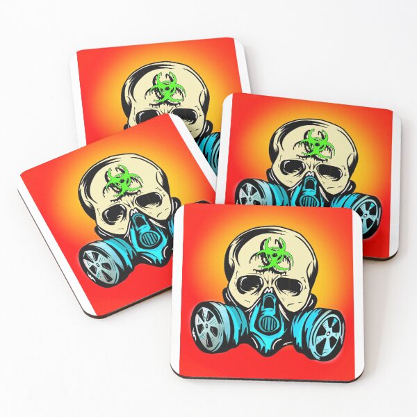 Item preview, Skull and Gasmask designed and sold by Area111Art.