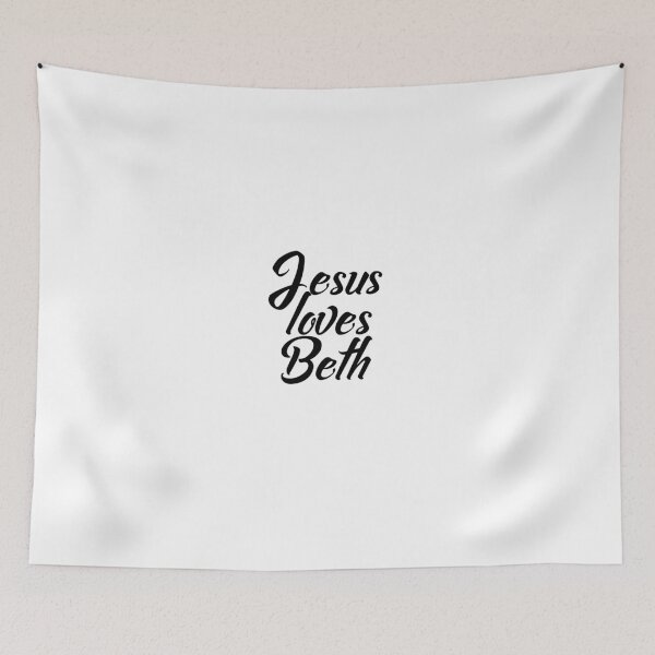 Item preview, Jesus loves Beth designed and sold by Shalomjoy.