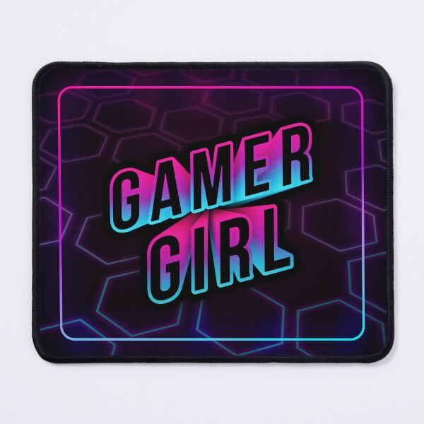Item preview, Gamer Girl neon 3D effect lettering designed and sold by hendeJens.