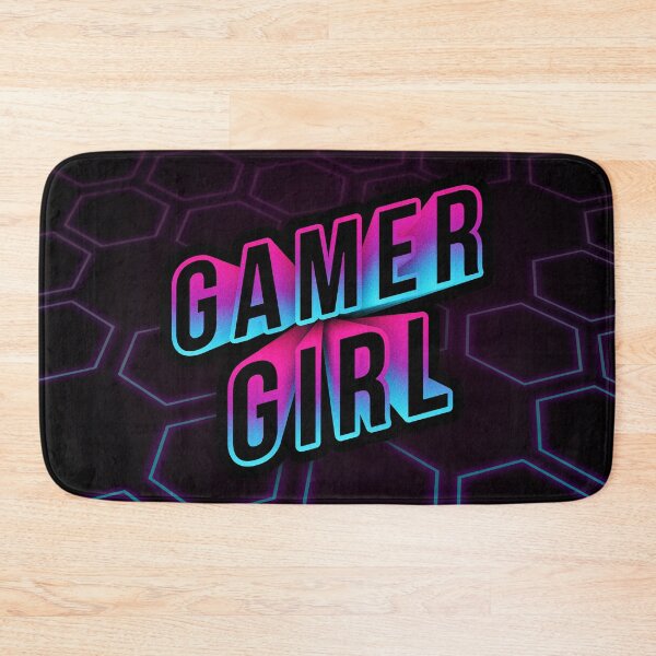 Item preview, Gamer Girl neon 3D effect lettering designed and sold by hendeJens.