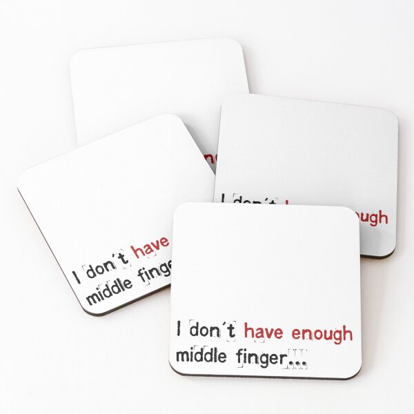 Item preview, I don't have enough middle finger designed and sold by Topmel.