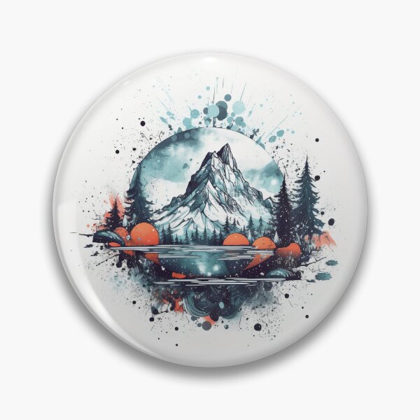 Artikelvorschau, Mountain Landscape entworfen und verkauft von Hikiversity.
