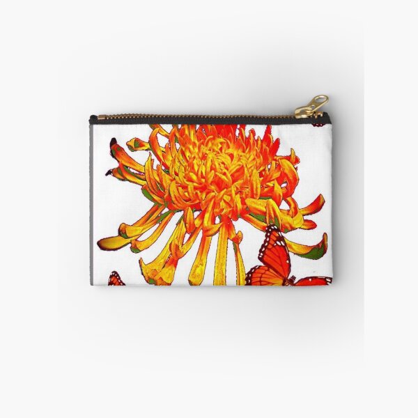 Item preview, GOLDEN SPIDER MUM & BUTTERFLIES designed and sold by sharlesart.