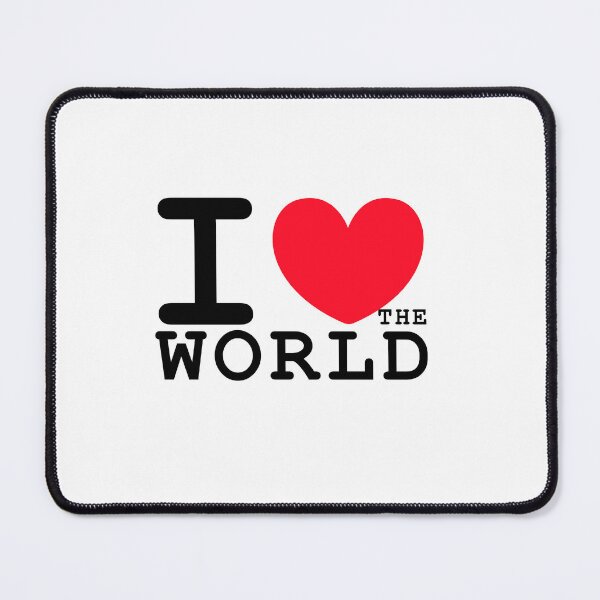 Item preview, I love the world.products for people who love the world designed and sold by Billion-design.