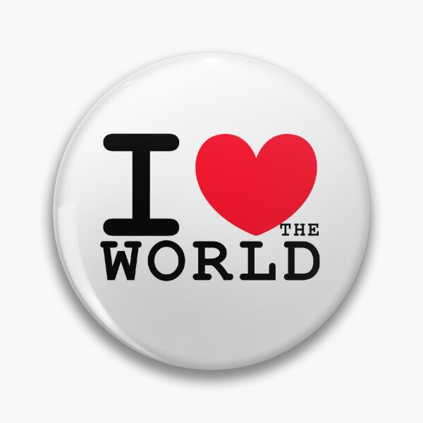 Item preview, I love the world.products for people who love the world designed and sold by Billion-design.