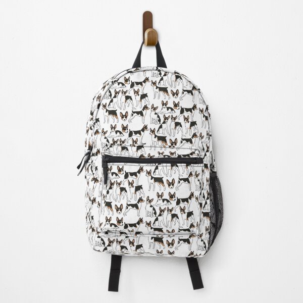 Item preview, Cute rat terrier dog pattern designed and sold by Yarafantasyart.