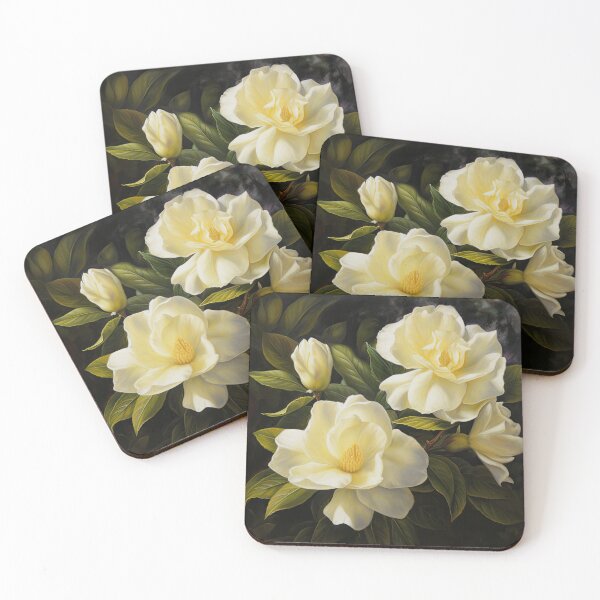 Item preview, Yellow Gardenias  designed and sold by Vanover Designs.