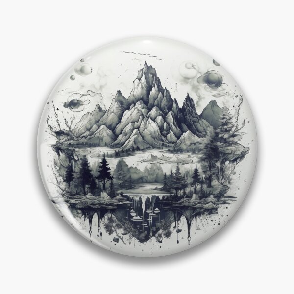 Artikelvorschau, Mountain Landscape entworfen und verkauft von Hikiversity.