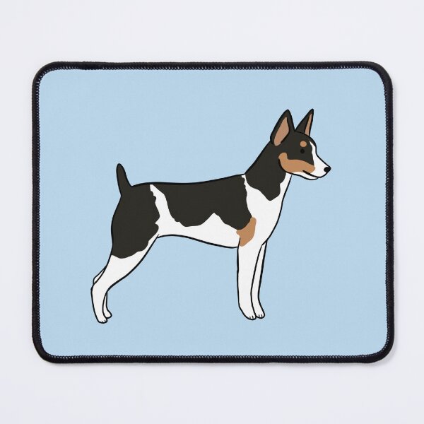 Item preview, Cute rat terrier dog illustration designed and sold by Yarafantasyart.