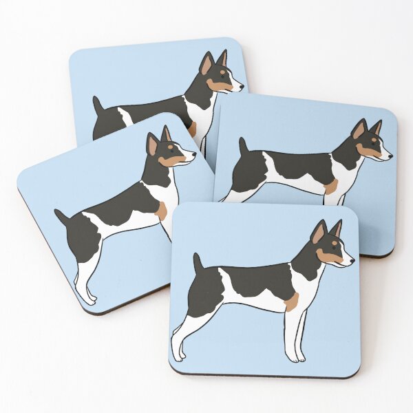 Item preview, Cute rat terrier dog illustration  designed and sold by Yarafantasyart.