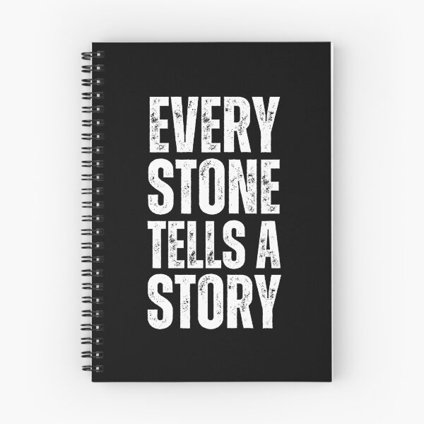 Item preview, Every Stone Tells A Story designed and sold by FunnyFactDesign.