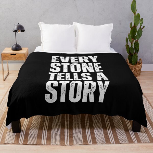 Item preview, Every Stone Tells A Story designed and sold by FunnyFactDesign.