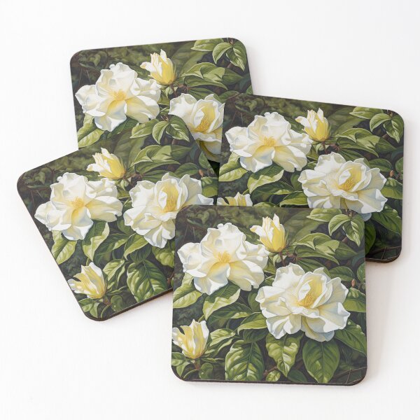 Item preview, Yellow Gardenias  designed and sold by Vanover Designs.