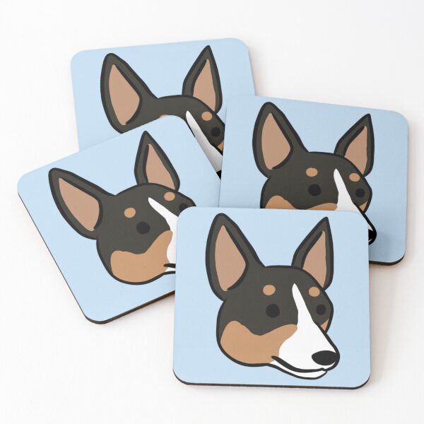 Item preview, Cute rat terrier dog illustration  designed and sold by Yarafantasyart.