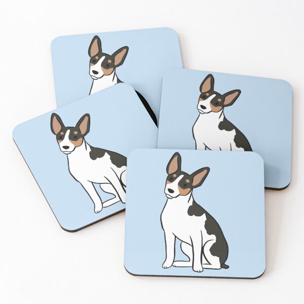 Item preview, Cute rat terrier dog illustration  designed and sold by Yarafantasyart.