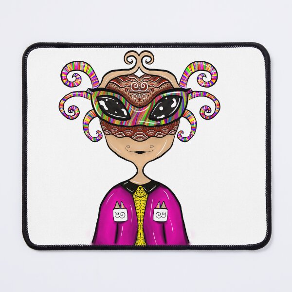 Item preview, cartoon w earing rainbow mask designed and sold by 236Reel.