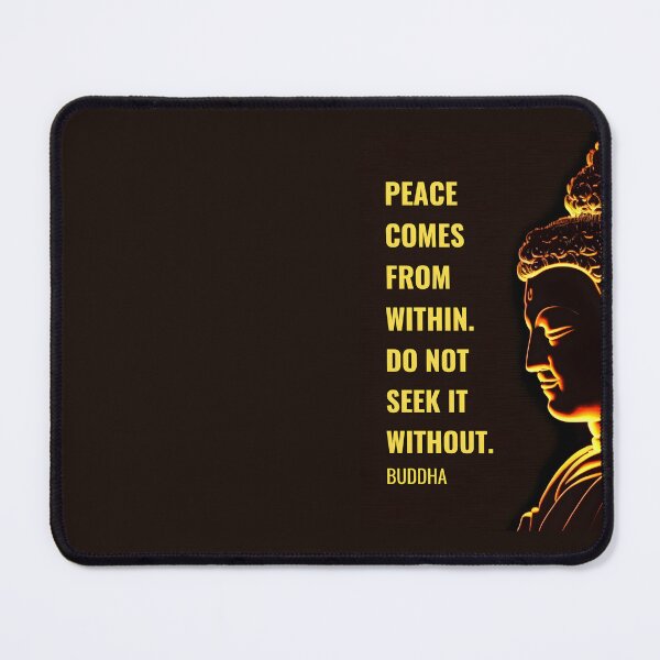 Item preview, Buddha Quote for Mental Health and Self-Realization designed and sold by RetComly.