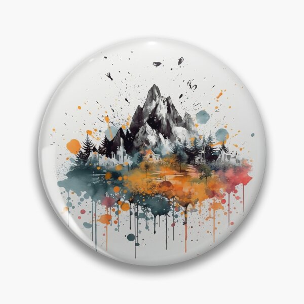 Artikelvorschau, Mountain Landscape entworfen und verkauft von Hikiversity.
