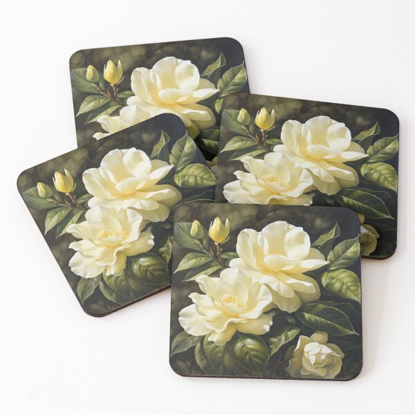 Item preview, Yellow Gardenias  designed and sold by Vanover Designs.