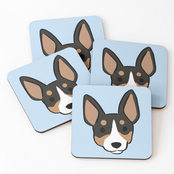 Item preview, Cute rat terrier dog illustration  designed and sold by Yarafantasyart.
