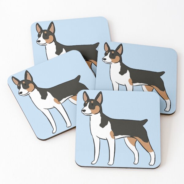 Item preview, Cute rat terrier dog illustration  designed and sold by Yarafantasyart.