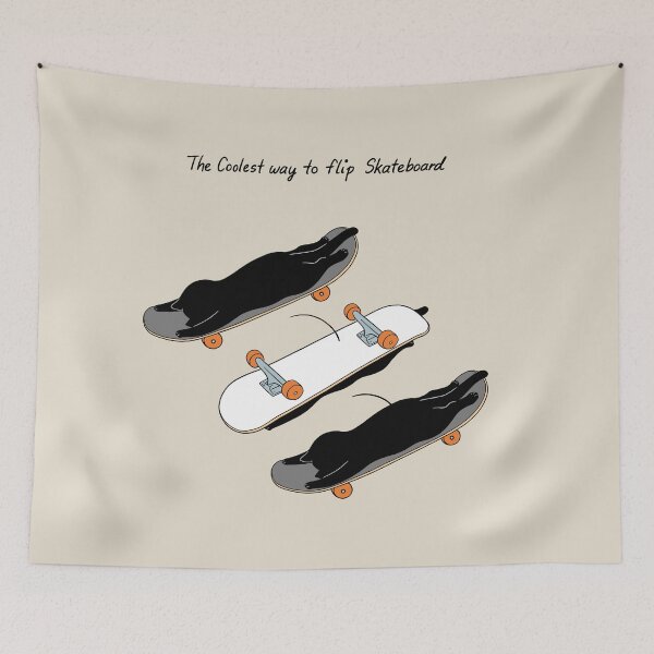 Item preview, Cat Skateboard Tricks #Flip designed and sold by bignosework.