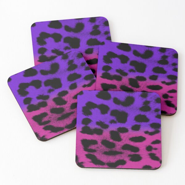 Item preview, Bring a Touch of Playful Elegance to Your Designs with a Purple Pink Leopard Print designed and sold by BK-Fishing.