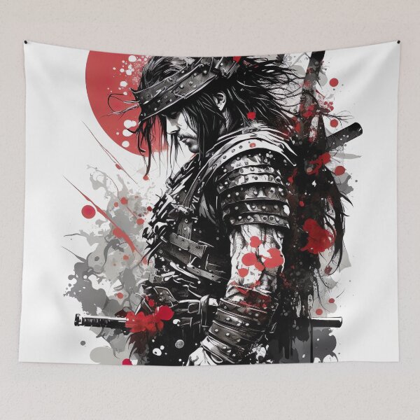 Aperçu de l'œuvre Samurai Warrior créée et vendue par SasukiMedia.