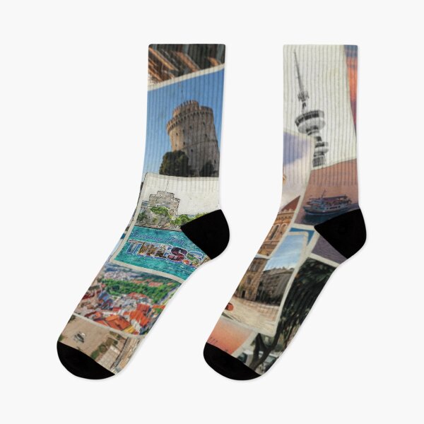 Item preview, Greetings from Thessaloniki  in Greece Vintage style retro souvenir designed and sold by DeveloperProp0.