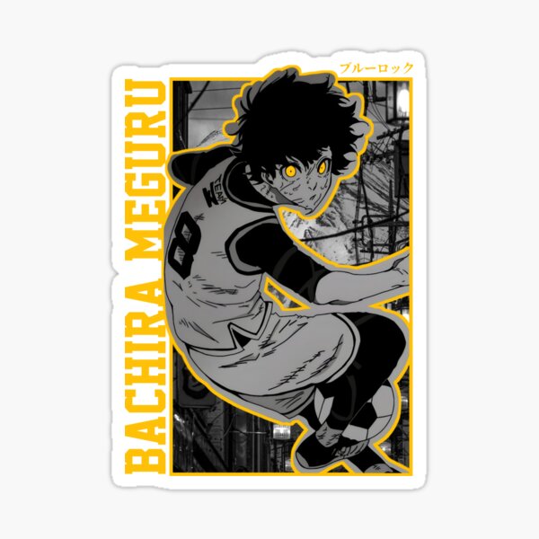 Bachira Meguru - Card Stickers - Blue Lock (ブルーロック ICカード