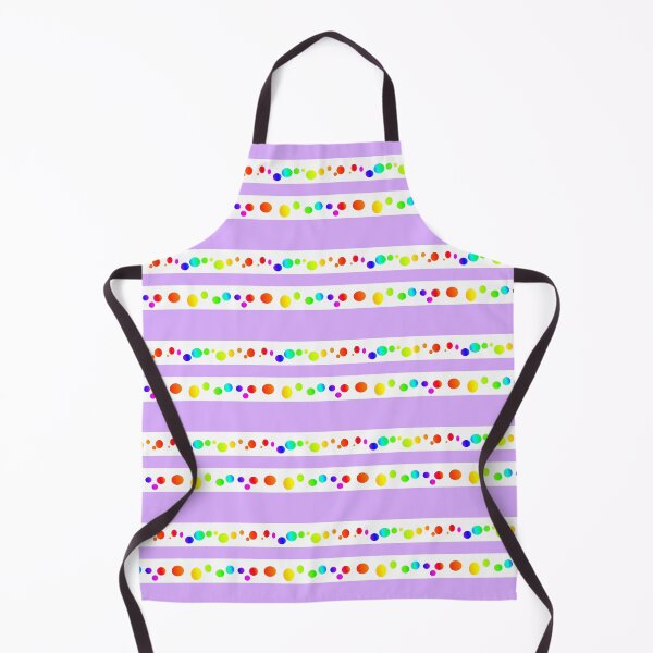 Item preview, Rainbow lilac circles and lines | Rainbow light violet circle pattern designed and sold by lausn.