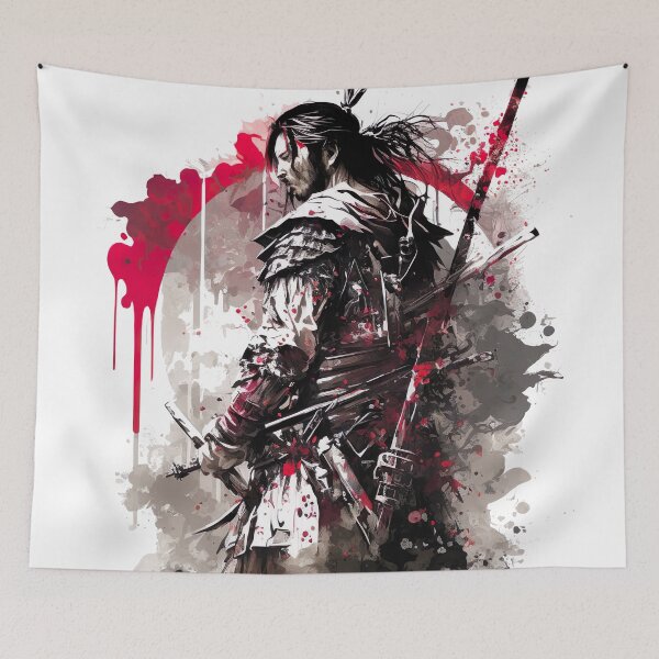 Aperçu de l'œuvre Samurai Warrior créée et vendue par SasukiMedia.