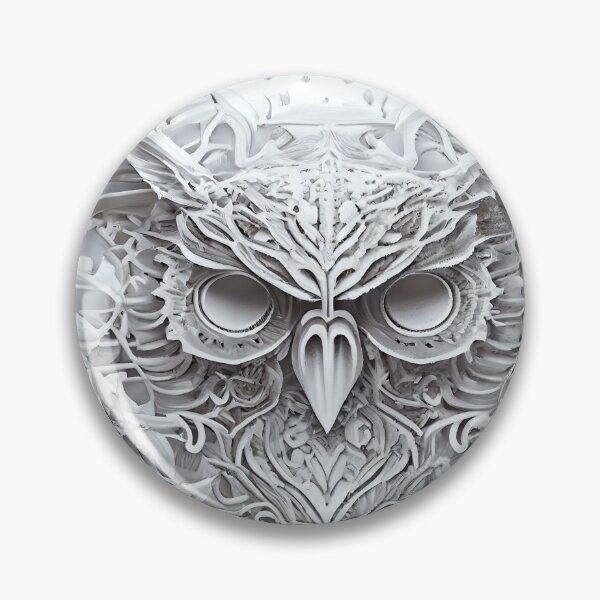 Item preview, White Owl Effigy  designed and sold by OccultDreams.