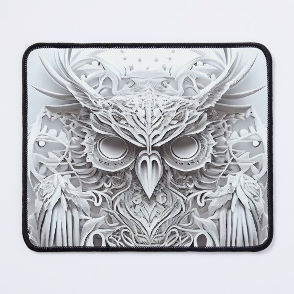 Item preview, White Owl Effigy  designed and sold by OccultDreams.