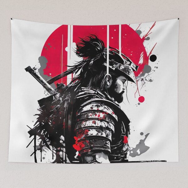Aperçu de l'œuvre Samurai Warrior créée et vendue par SasukiMedia.