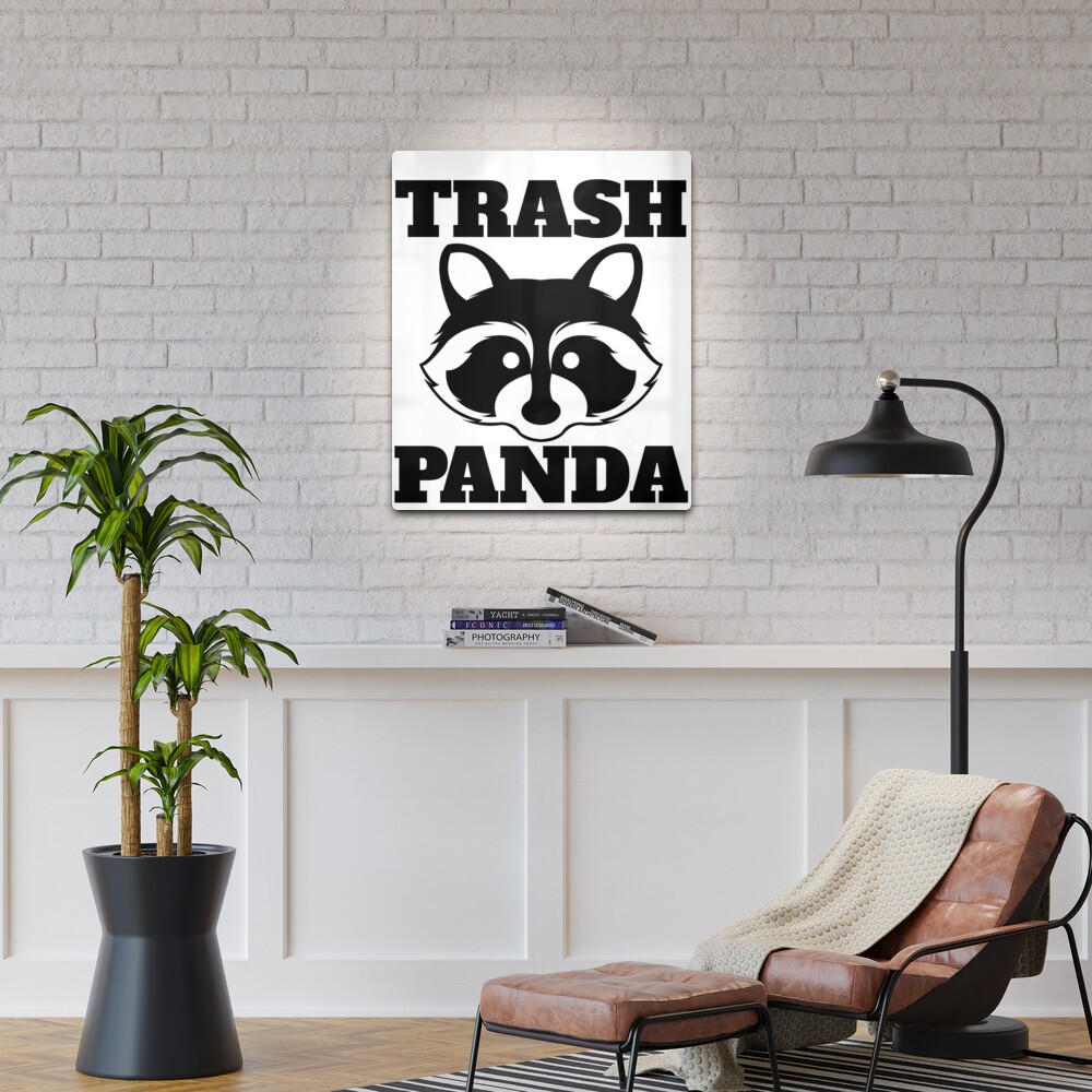 Trash Panda Raccoon Pandacoon Cute Panda Raccoon Lovers My Spirit Animal  is a Raccoon i love you trash panda meme Art Board Print for Sale by