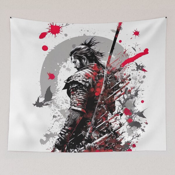 Aperçu de l'œuvre Samurai Warrior créée et vendue par SasukiMedia.