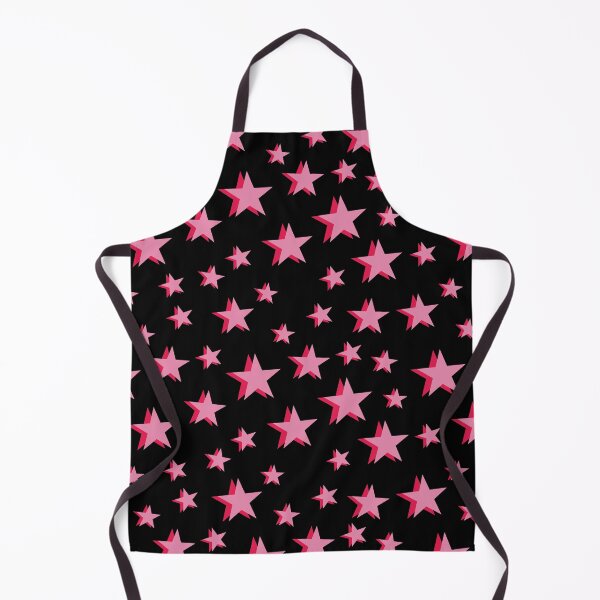 Item preview, Pink Shadowed Stars on Black designed and sold by Ayoub14.