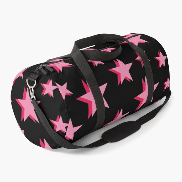 Item preview, Pink Shadowed Stars on Black designed and sold by Ayoub14.