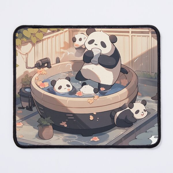 Item preview, Panda_In_Jacuzzi designed and sold by Kilua-Ai-Design.