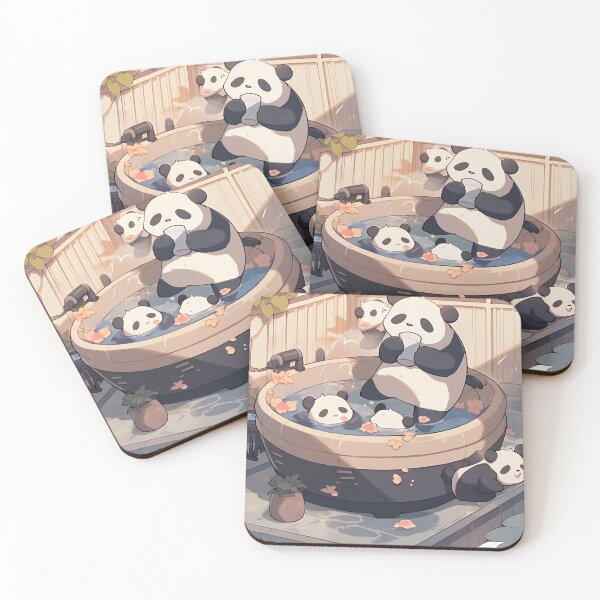 Item preview, Panda_In_Jacuzzi designed and sold by Kilua-Ai-Design.