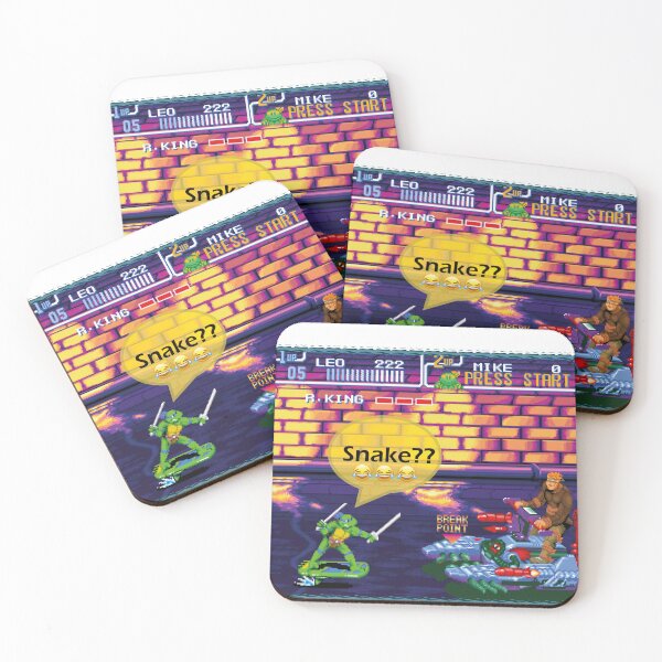 Item preview, Turtles IN Time - Snes designed and sold by Willian Santana.