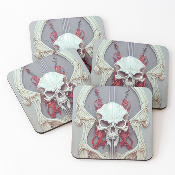 Artikelvorschau, Modern Skull Wall Art entworfen und verkauft von OccultDreams.