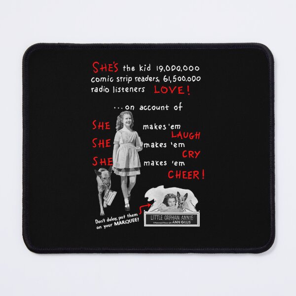 Item preview, Little Orphan Annie funny movie black designed and sold by JoyceRicharde.