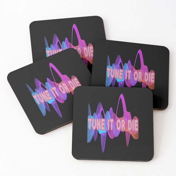 Item preview, TUNE IT OR DIE WITH PSYCHEDELIC WAVES designed and sold by 4YourThoughts.