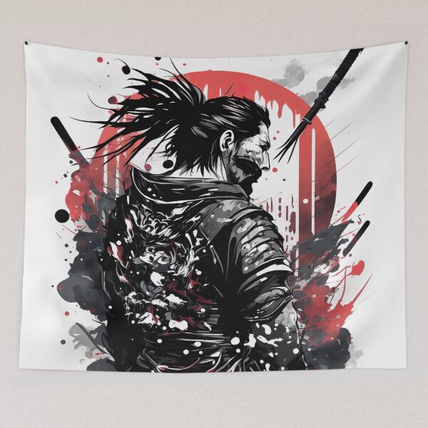 Aperçu de l'œuvre Samurai Warrior créée et vendue par SasukiMedia.
